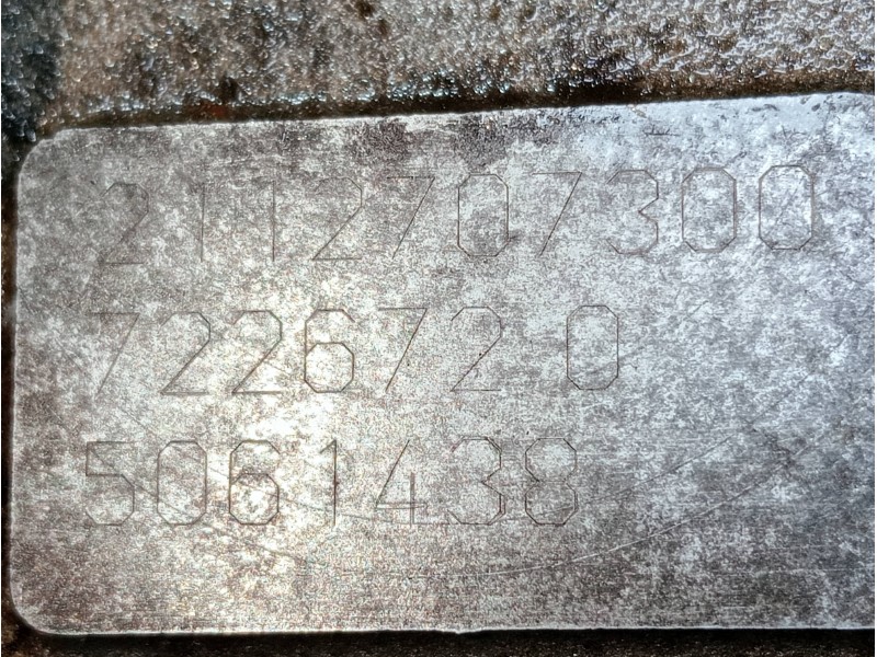 Recambio de caja cambios para mercedes clase e (w211) familiar 500 t 4-matic (211.283) referencia OEM IAM 722672 0221112707300 7