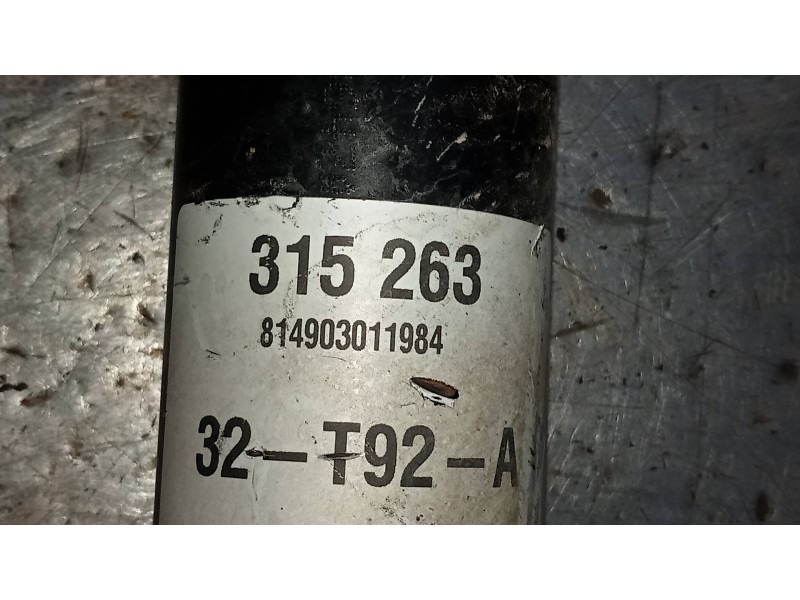 Recambio de amortiguador trasero izquierdo para dacia dokker ambiance referencia OEM IAM 814903011984  