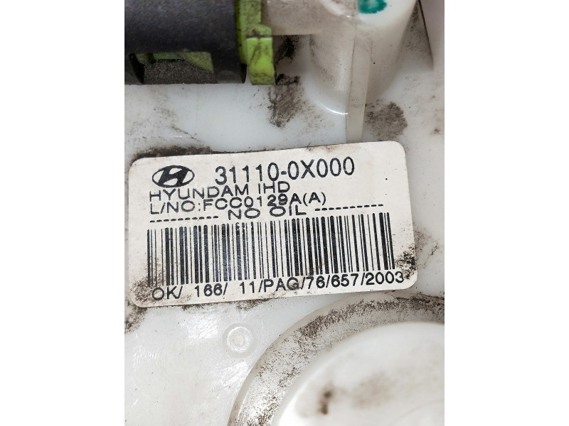 Recambio de bomba combustible para hyundai i10 referencia OEM IAM 311100X000  