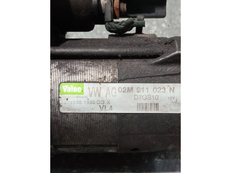 Recambio de motor arranque para skoda octavia berlina (1z3) elegance referencia OEM IAM 02M911023N D7GS10 