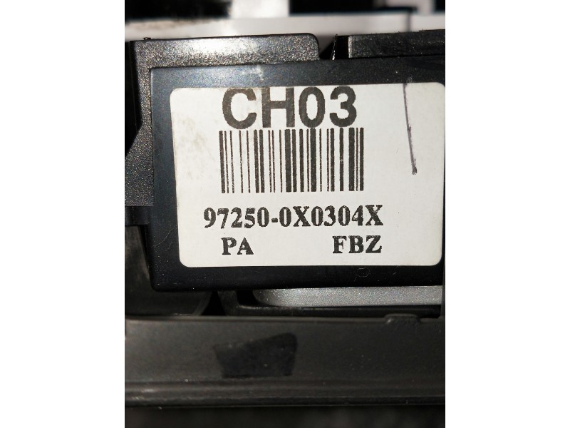 Recambio de mando calefaccion / aire acondicionado para hyundai i10 referencia OEM IAM 972500X0304X  