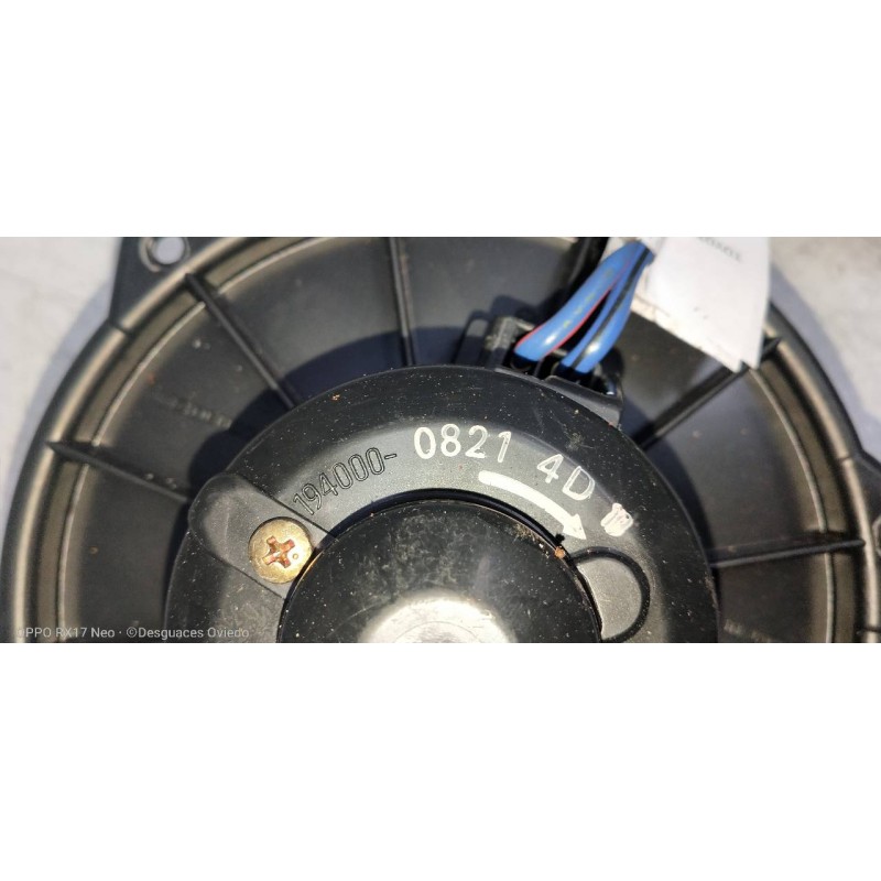 Recambio de motor calefaccion para toyota yaris (ncp1/nlp1/scp1) 1.4 d-4d linea luna referencia OEM IAM 1940000821  