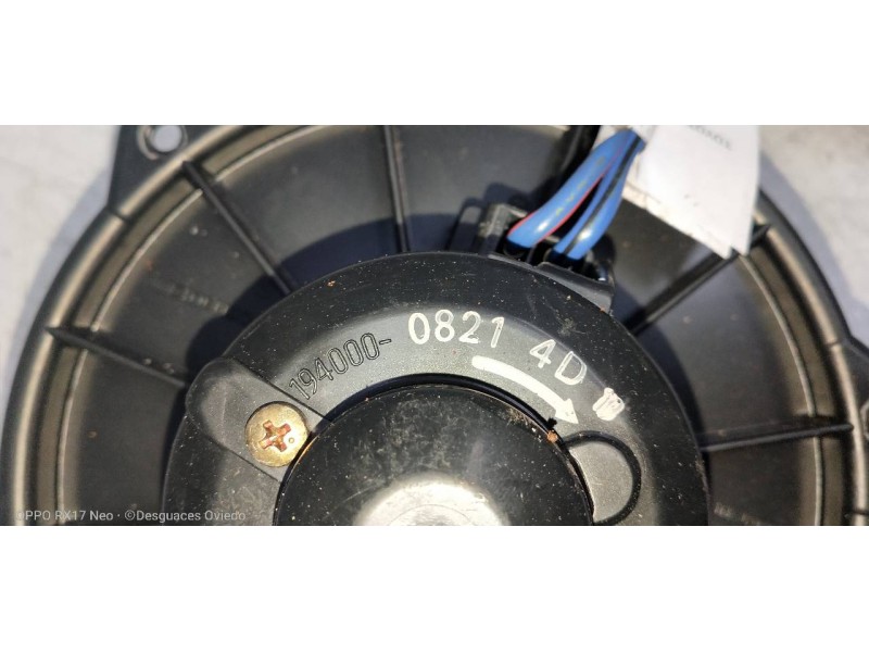Recambio de motor calefaccion para toyota yaris (ncp1/nlp1/scp1) 1.4 d-4d linea luna referencia OEM IAM 1940000821  