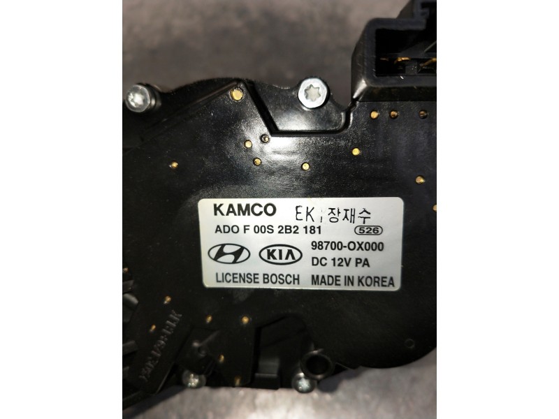 Recambio de motor limpia trasero para hyundai i10 referencia OEM IAM F00S2B2181 987000X000 