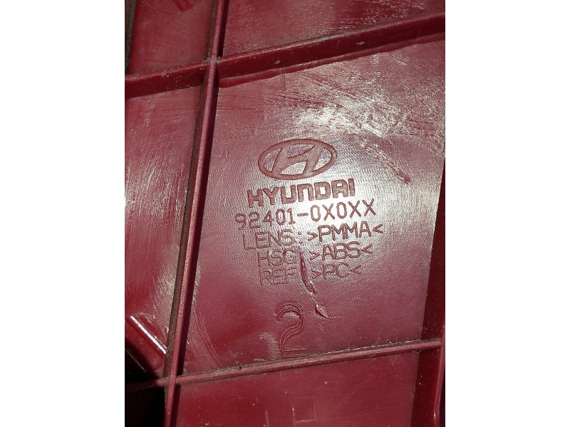 Recambio de piloto trasero izquierdo para hyundai i10 referencia OEM IAM 924010X0XX  