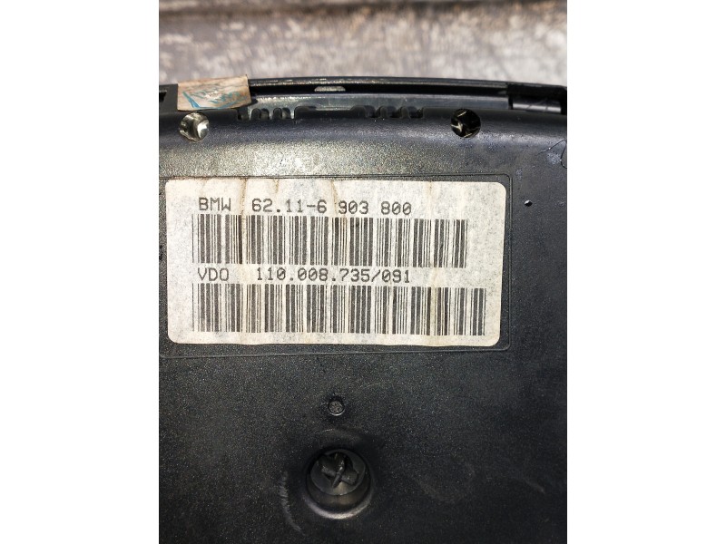 Recambio de cuadro instrumentos para bmw serie 5 berlina (e39) referencia OEM IAM 62116903800 110008735091 