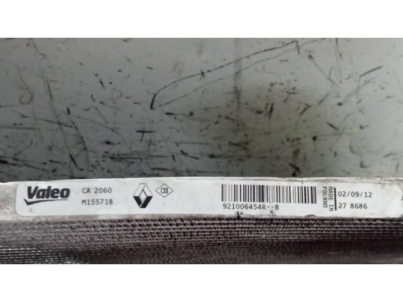 Recambio de condensador / radiador aire acondicionado para dacia dokker ambiance referencia OEM IAM 921006454R M155718 