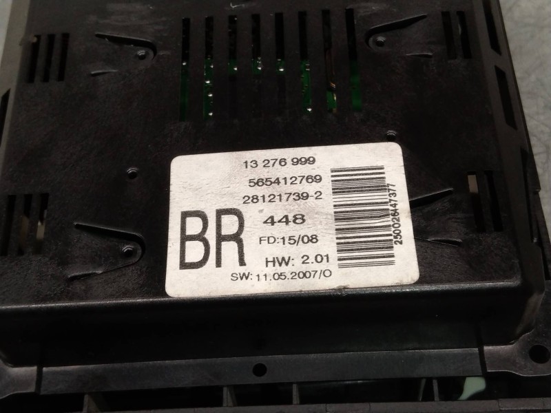 Recambio de pantalla multifuncion para opel astra gtc energy referencia OEM IAM 13276999 565412769 BR