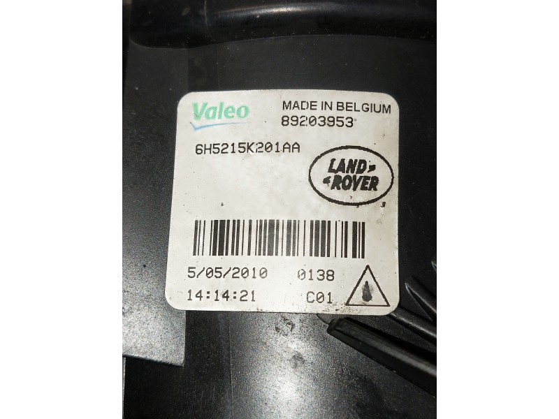 Recambio de faro antiniebla izquierdo para land rover freelander (lr2) 2.2 td4 referencia OEM IAM 89203953 6H5215K201AA 