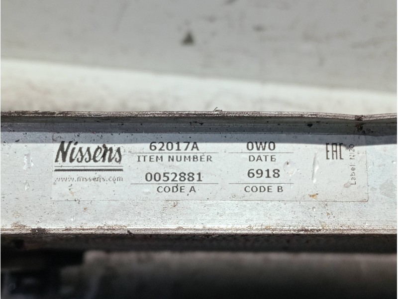 Recambio de radiador agua para volvo v50 familiar referencia OEM IAM 62017A  