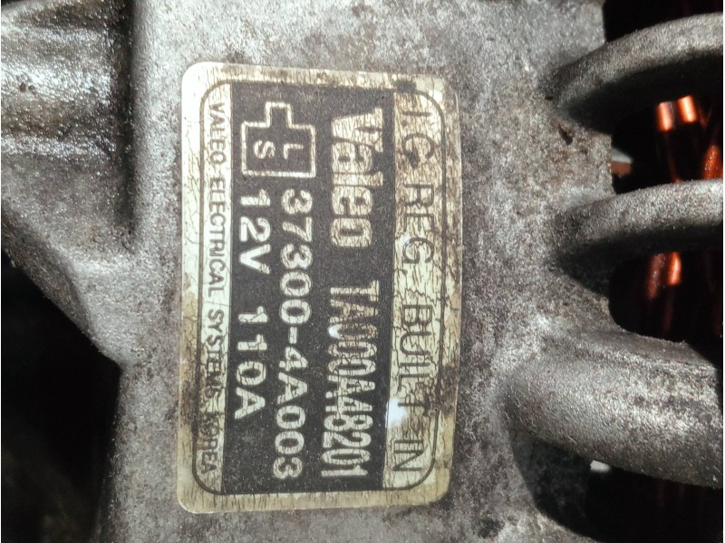 Recambio de alternador para hyundai h 1 h 1 furg.caja cerr.c. puerta referencia OEM IAM 373004A003 TA000A48201 