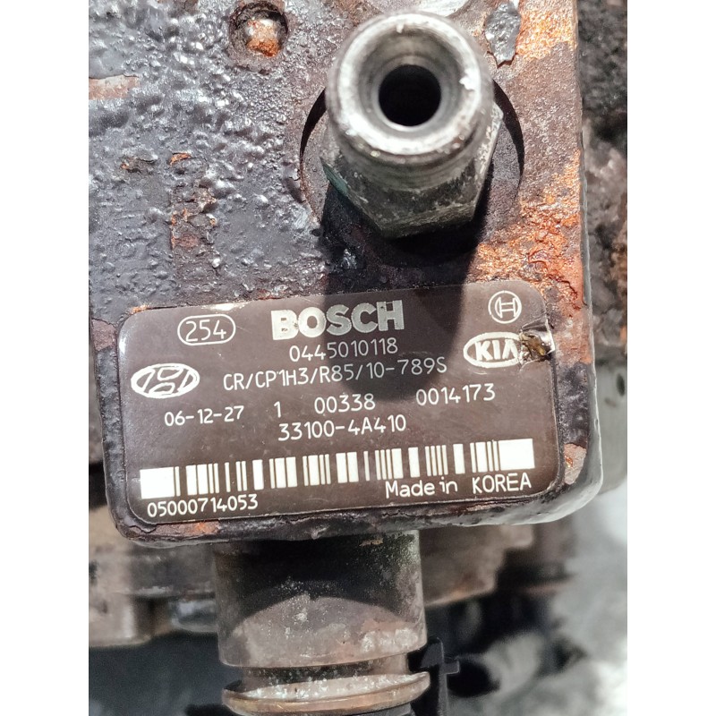 Recambio de bomba inyeccion para hyundai h 1 h 1 furg.caja cerr.c. puerta referencia OEM IAM 331004A410 0445010118 