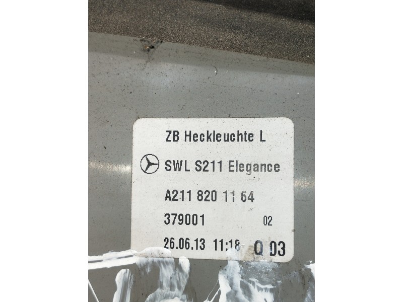 Recambio de piloto trasero izquierdo para mercedes clase e (w211) familiar 500 t 4-matic (211.283) referencia OEM IAM A211820116