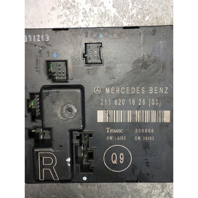 Recambio de modulo electronico para mercedes clase e (w211) familiar 500 t 4-matic (211.283) referencia OEM IAM 2118201626  