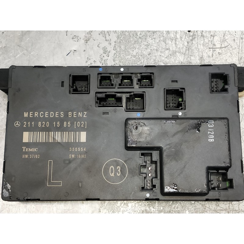 Recambio de modulo electronico para mercedes clase e (w211) familiar 500 t 4-matic (211.283) referencia OEM IAM 2118201585  