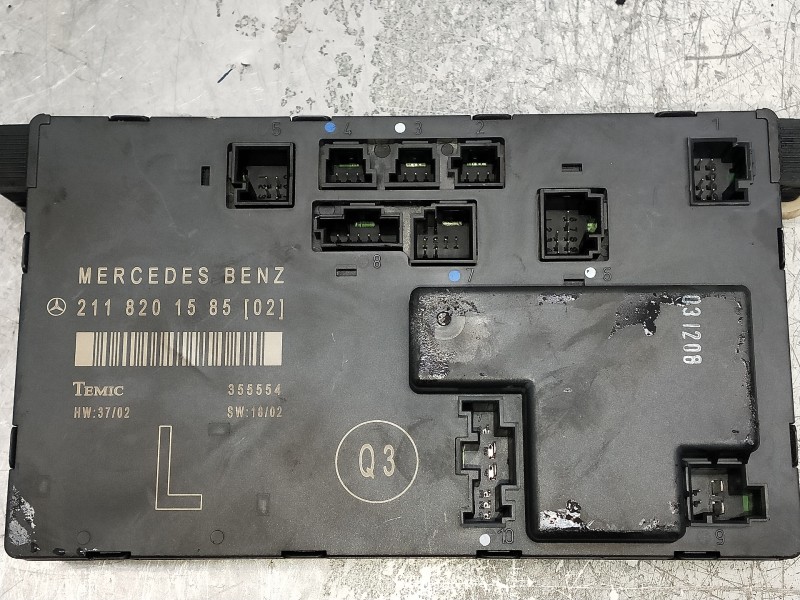 Recambio de modulo electronico para mercedes clase e (w211) familiar 500 t 4-matic (211.283) referencia OEM IAM 2118201585  