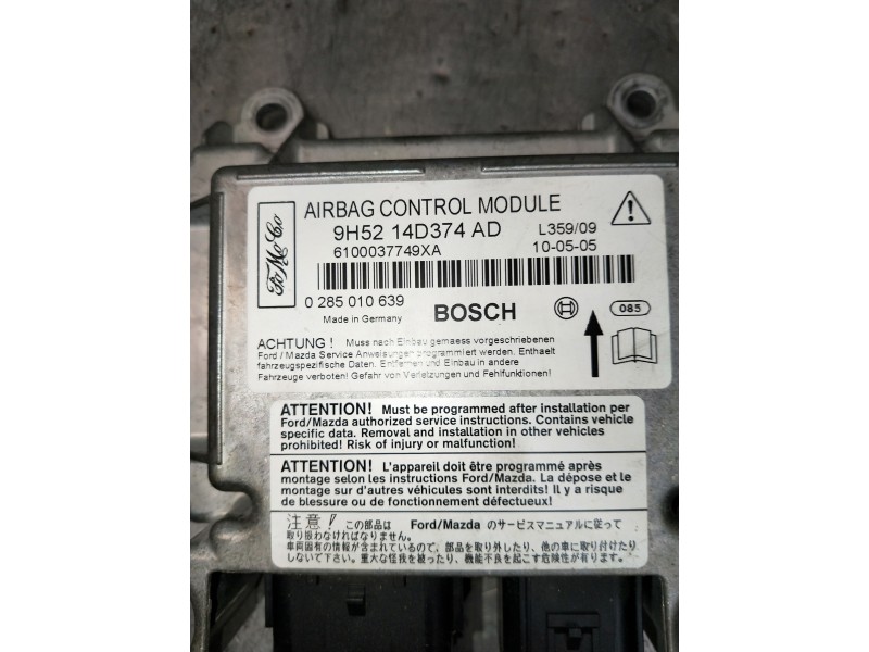 Recambio de kit airbag para land rover freelander (lr2) 2.2 td4 referencia OEM IAM 9H5214D374AD 0285010639 