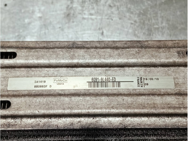 Recambio de intercooler para land rover freelander (lr2) 2.2 td4 referencia OEM IAM 6G919L440ED 880663FD IA1419