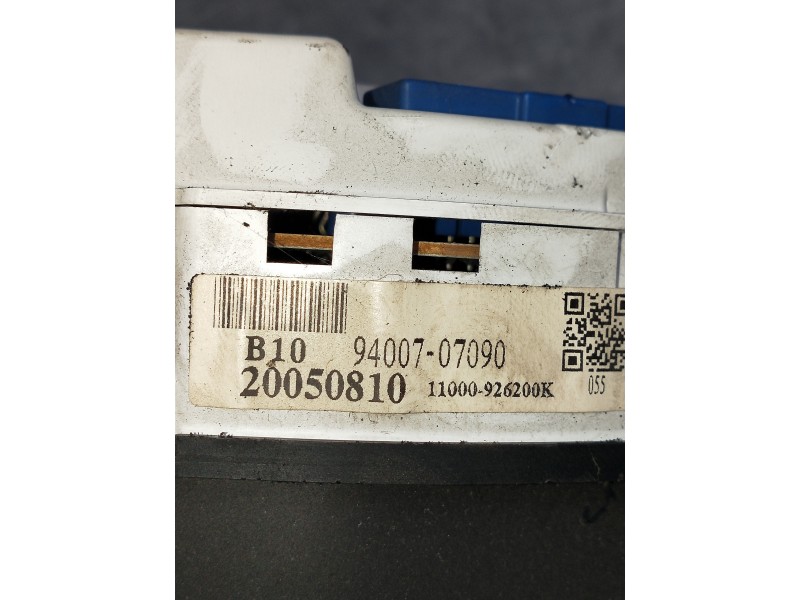 Recambio de cuadro instrumentos para kia picanto referencia OEM IAM 9400707090 20050810 