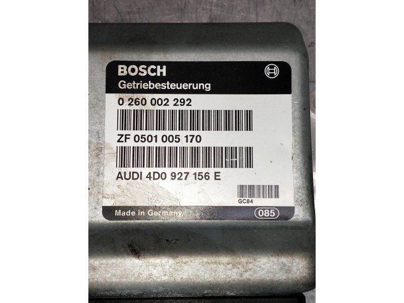 Recambio de centralita cambio automatico para audi a8 (d2) referencia OEM IAM 0260002292  4D0927156E