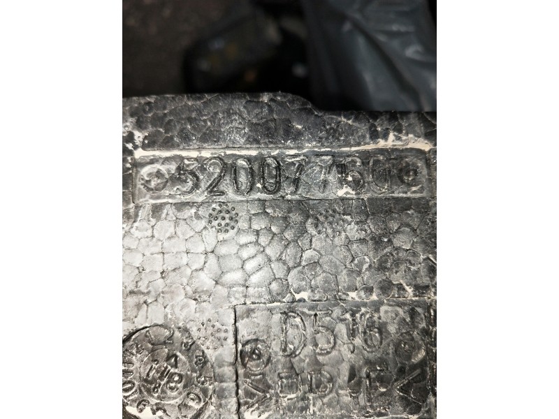 Recambio de refuerzo paragolpes delantero para fiat nuova 500 (150) 1.2 cat referencia OEM IAM 52007760  