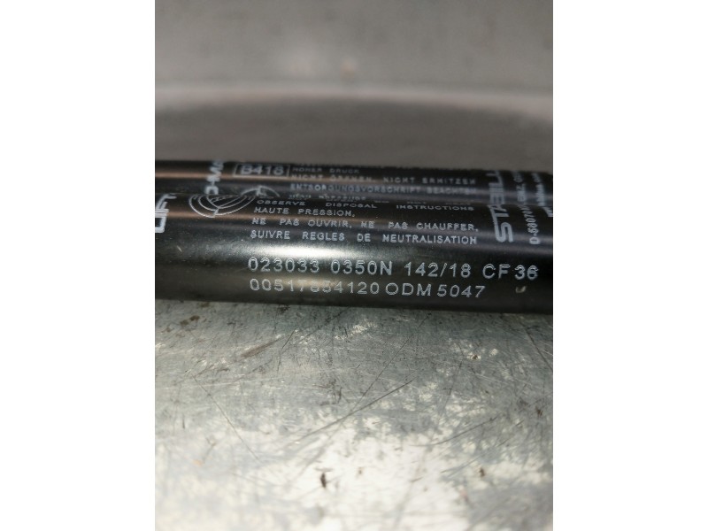 Recambio de amortiguadores maletero / porton para fiat nuova 500 (150) 1.2 cat referencia OEM IAM 0230330350N  