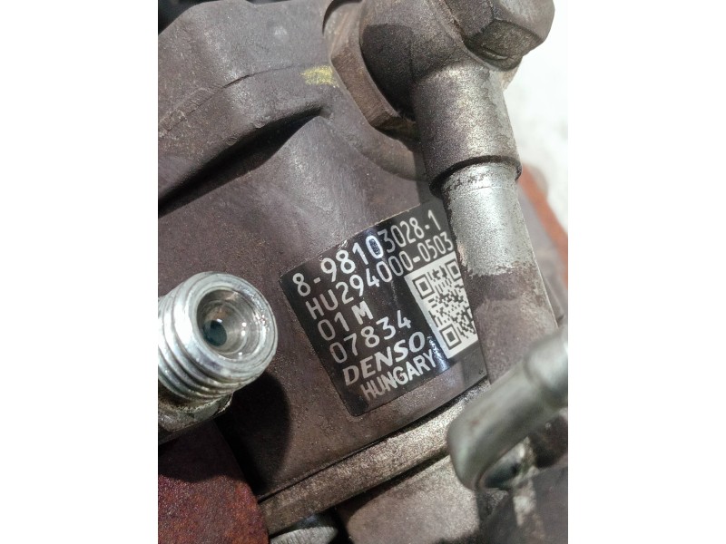 Recambio de bomba inyeccion para opel zafira b referencia OEM IAM 8981030281 HU2940000503 