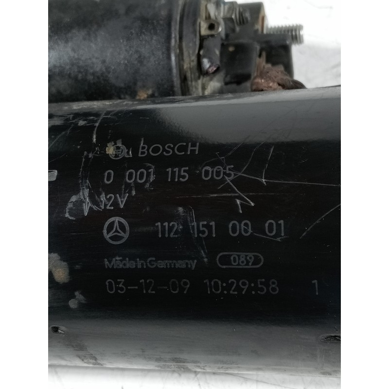 Recambio de motor arranque para mercedes clase e (w211) familiar 500 t 4-matic (211.283) referencia OEM IAM 0001115005 112151000