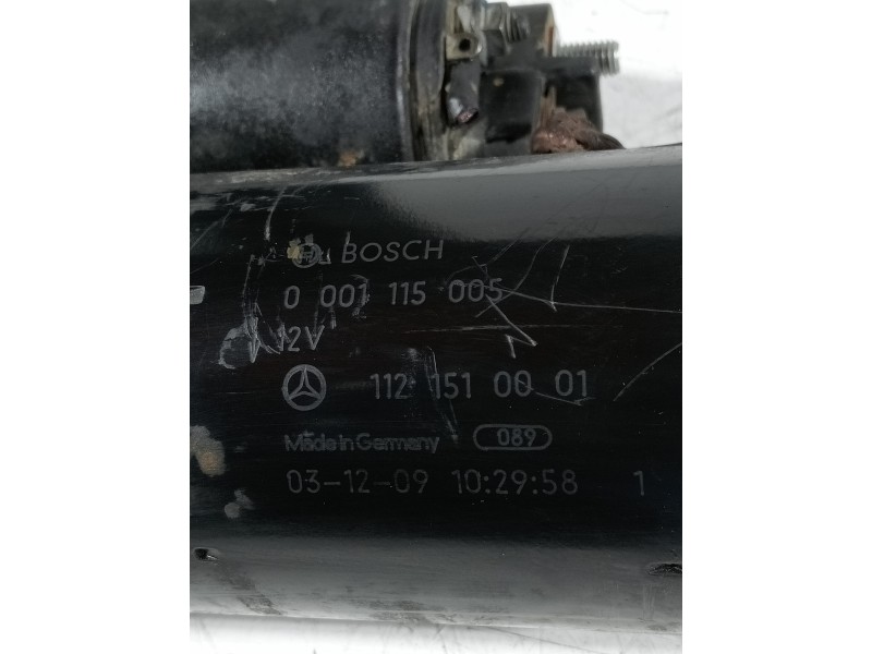 Recambio de motor arranque para mercedes clase e (w211) familiar 500 t 4-matic (211.283) referencia OEM IAM 0001115005 112151000