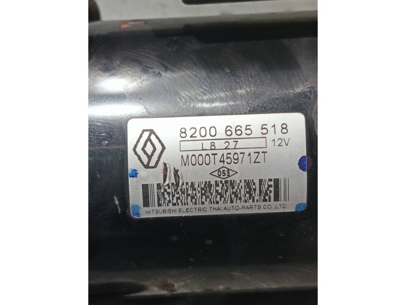 Recambio de motor arranque para renault megane iii berlina 5 p referencia OEM IAM 8200665518 M000T45971ZT 