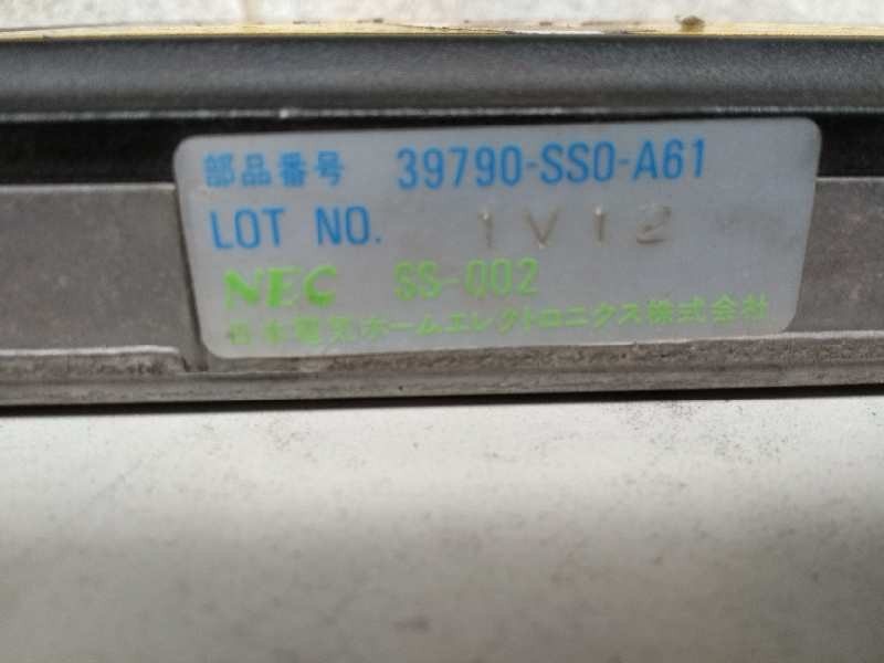 Recambio de centralita abs para honda prelude (bb1/2/3) referencia OEM IAM 39790SS0A61  