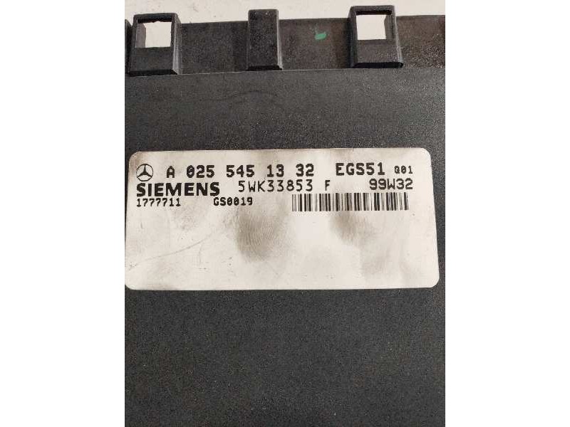 Recambio de centralita cambio automatico para mercedes clase e (w210) berlina diesel 320 cdi (210.026) referencia OEM IAM 5WK338