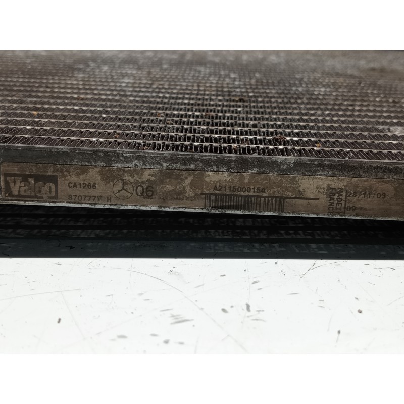 Recambio de condensador / radiador aire acondicionado para mercedes clase e (w211) familiar 500 t 4-matic (211.283) referencia O