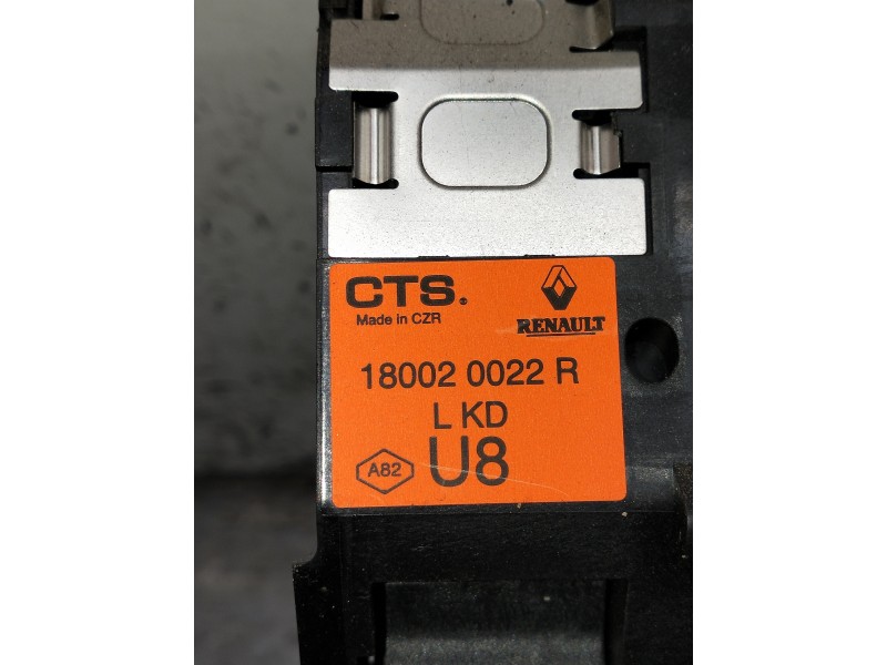 Recambio de potenciometro pedal para renault megane iii berlina 5 p referencia OEM IAM 180020022R  