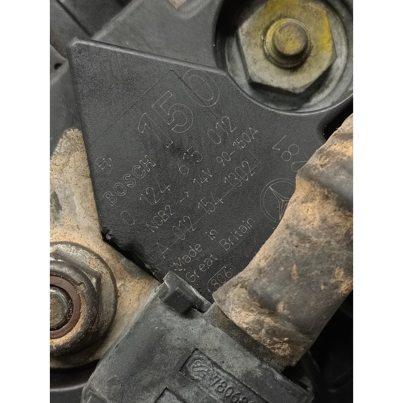 Recambio de alternador para mercedes clase e (w211) familiar 500 t 4-matic (211.283) referencia OEM IAM 0124615012 A0121541302 