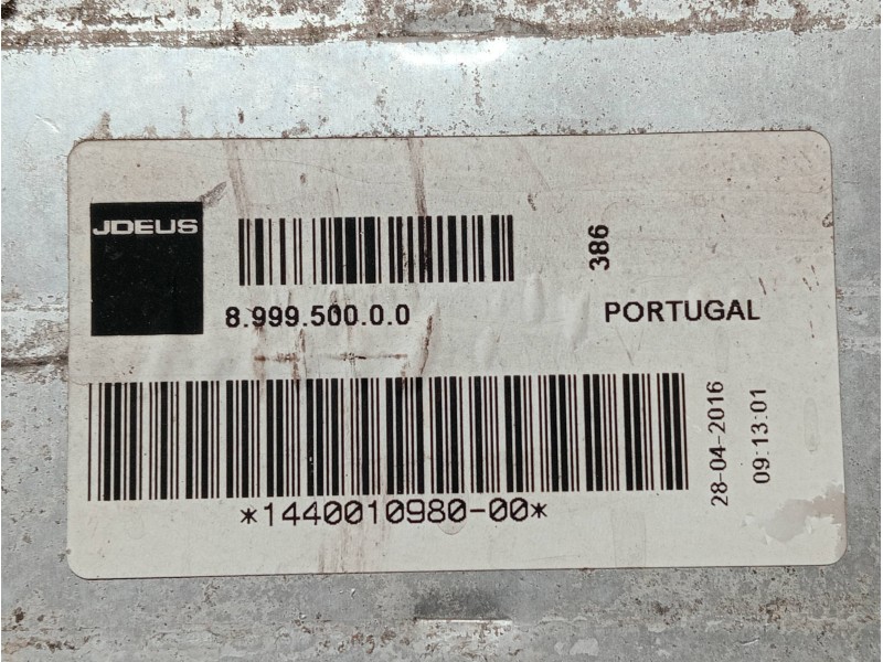 Recambio de intercooler para peugeot expert kasten referencia OEM IAM 899950000 144001098000 