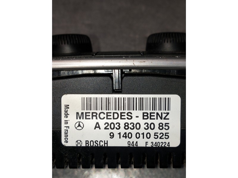 Recambio de mando calefaccion / aire acondicionado para mercedes clase c (w203) sportcoupe referencia OEM IAM A2038303085 914001