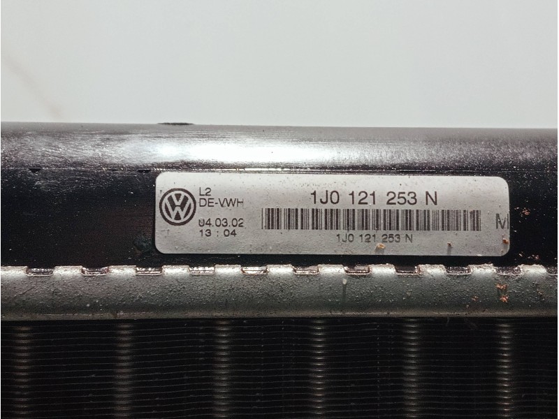 Recambio de radiador agua para skoda octavia berlina (1u2) referencia OEM IAM 1J0121253N  