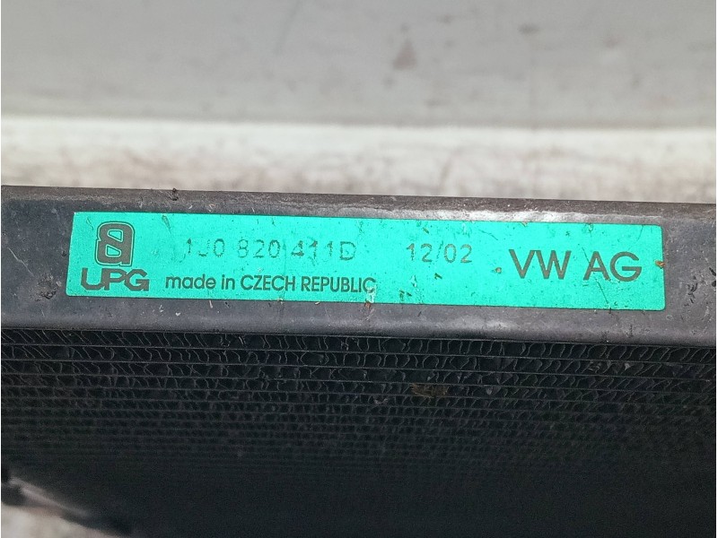 Recambio de condensador / radiador aire acondicionado para skoda octavia berlina (1u2) referencia OEM IAM 1J0820411D  