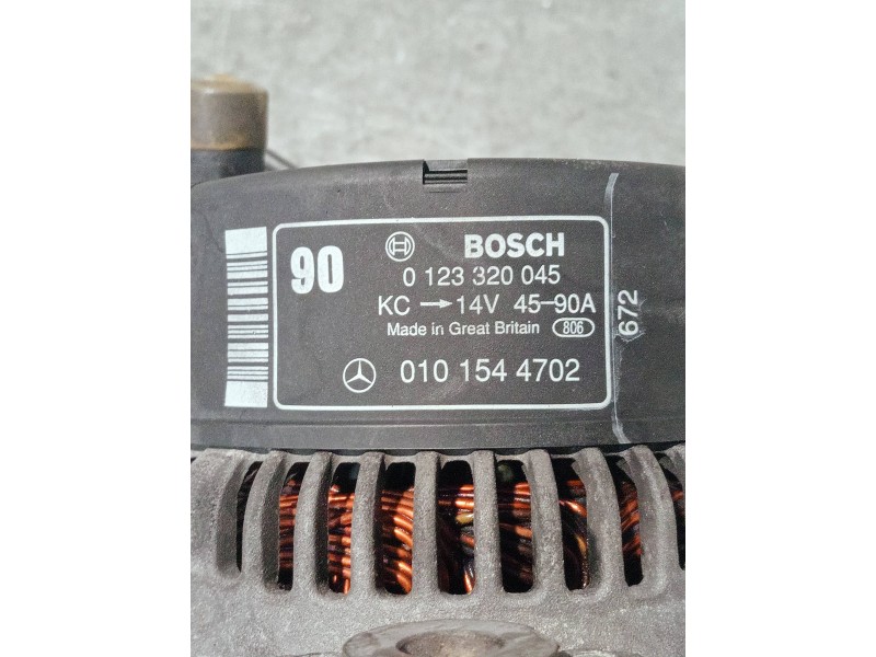 Recambio de alternador para mercedes clase e (w210) berlina diesel referencia OEM IAM 0101544702 0123320045 