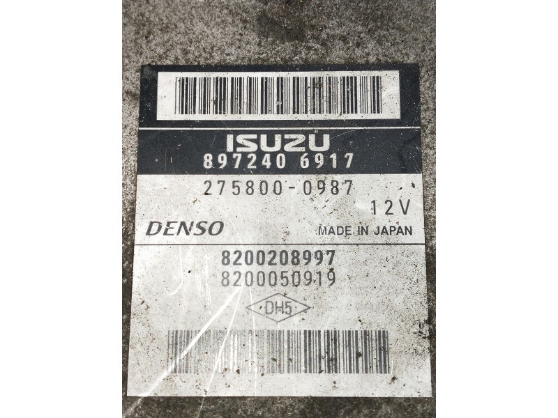 Recambio de centralita motor uce para renault vel satis (bj0) referencia OEM IAM 8972406917 2758000987 