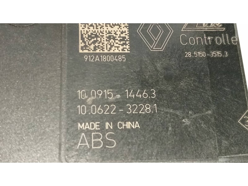 Recambio de abs para dacia dokker ambiance referencia OEM IAM 10091514463 10062232281 10022002024 476608587R
