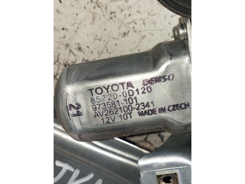 Recambio de elevalunas trasero derecho para toyota yaris active referencia OEM IAM 857200D120 973581101 