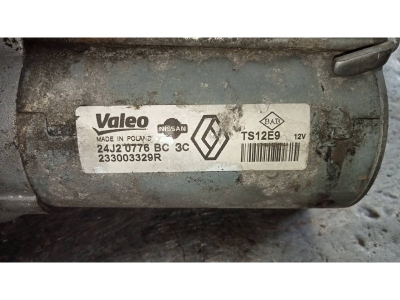 Recambio de motor arranque para dacia dokker ambiance referencia OEM IAM 233003329R TS12E9 