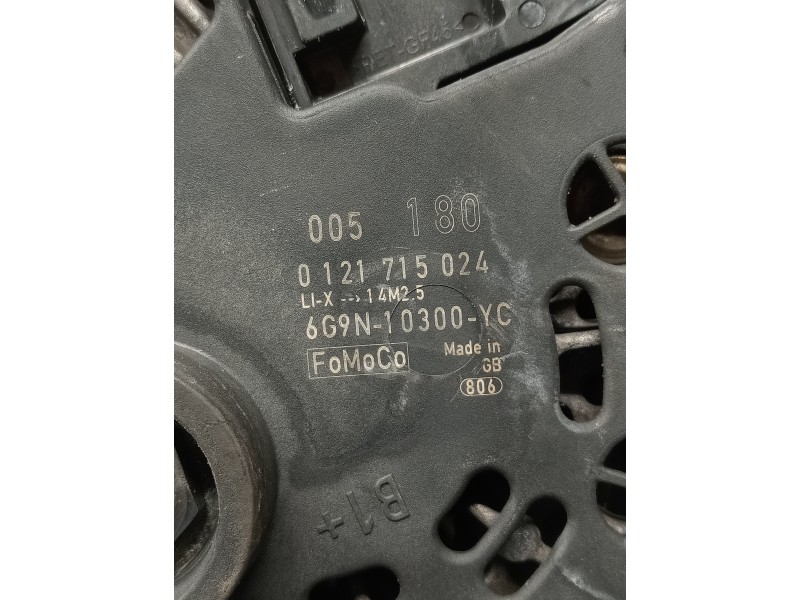Recambio de alternador para land rover freelander (lr2) 2.2 td4 referencia OEM IAM 0121715024 6G9N10300YC 