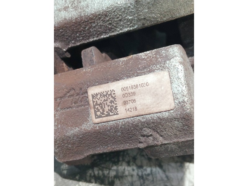 Recambio de pinza freno delantera derecha para fiat nuova 500 (150) 1.2 cat referencia OEM IAM 00519381030 0D339 