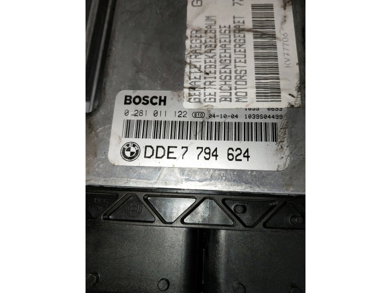 Recambio de centralita motor uce para bmw serie 3 berlina (e46) referencia OEM IAM 0281011122 7794624 