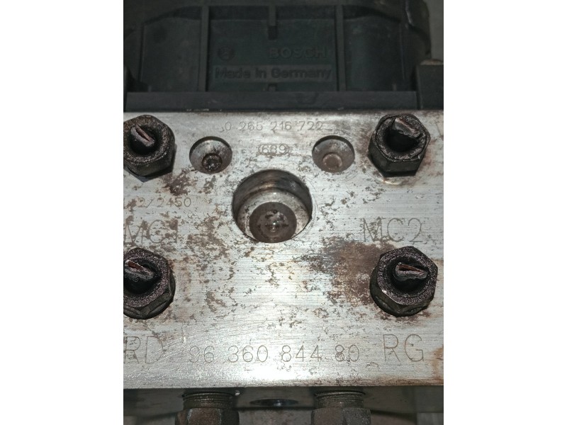 Recambio de abs para citroen xsara berlina referencia OEM IAM 9636084480 0265216722 0273004440