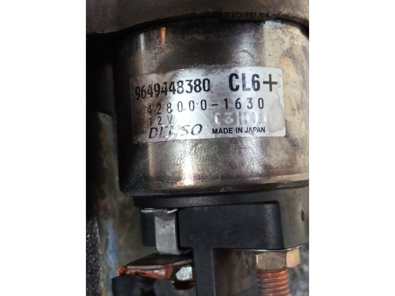 Recambio de motor arranque para peugeot 607 (s2) referencia OEM IAM 9649448380 4280001630 