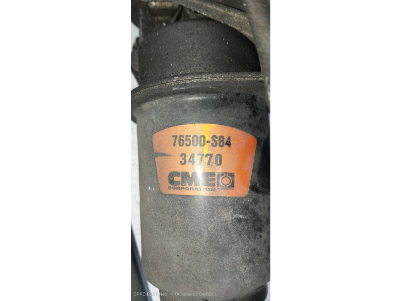 Recambio de motor limpia delantero para honda accord coupé (cg2/4) 3.0 v6 (cg2) referencia OEM IAM 76500S8434770  